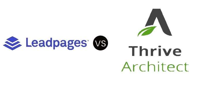 Leadpages vs Thrive Architect