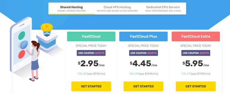 Pricing of FastComet